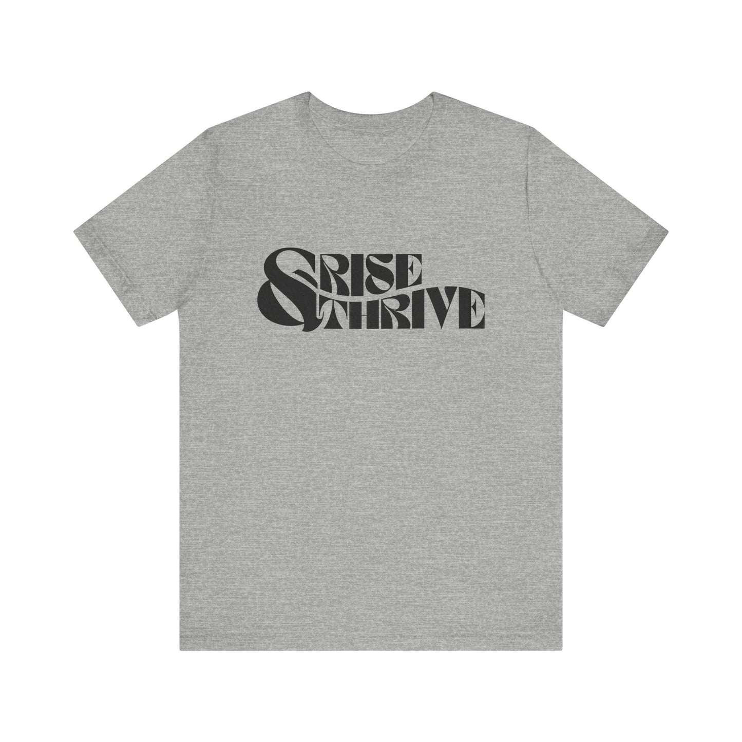 Rise & Thrive Jersey Short Sleeve Tee