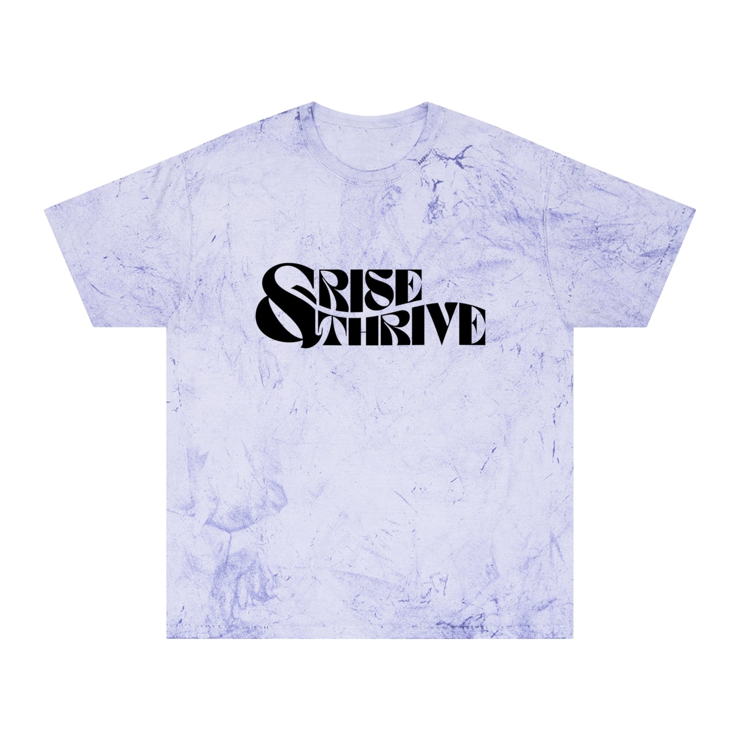 Rise & Thrive (Large Print) Color Blast Tee