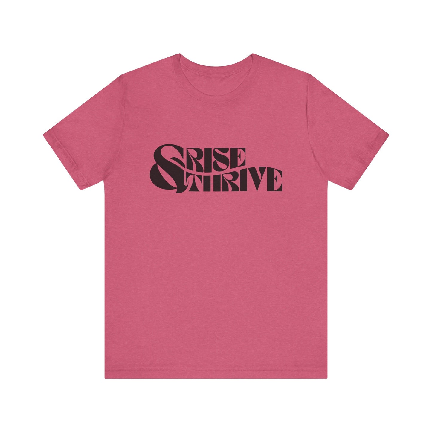 Rise & Thrive Jersey Short Sleeve Tee