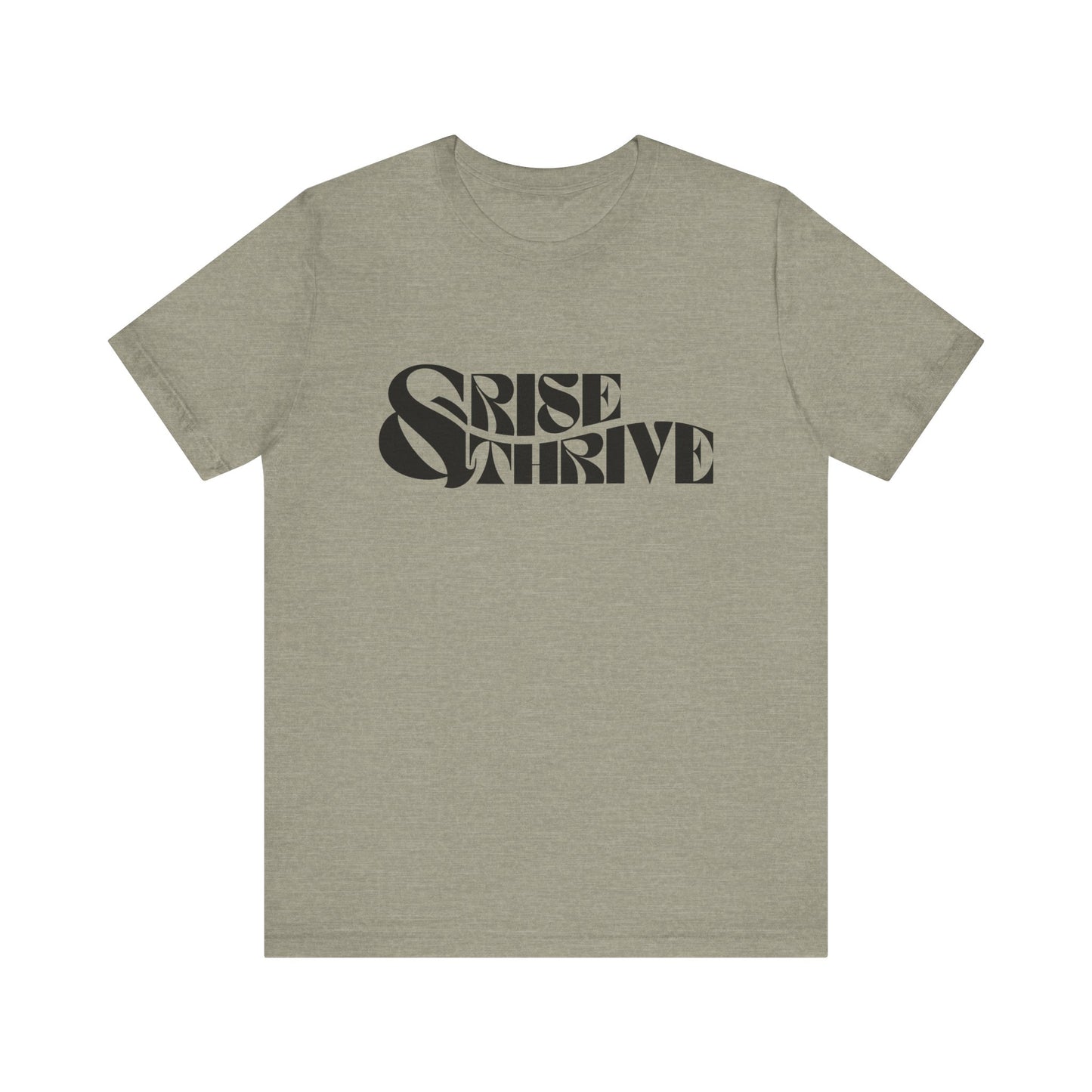 Rise & Thrive Jersey Short Sleeve Tee
