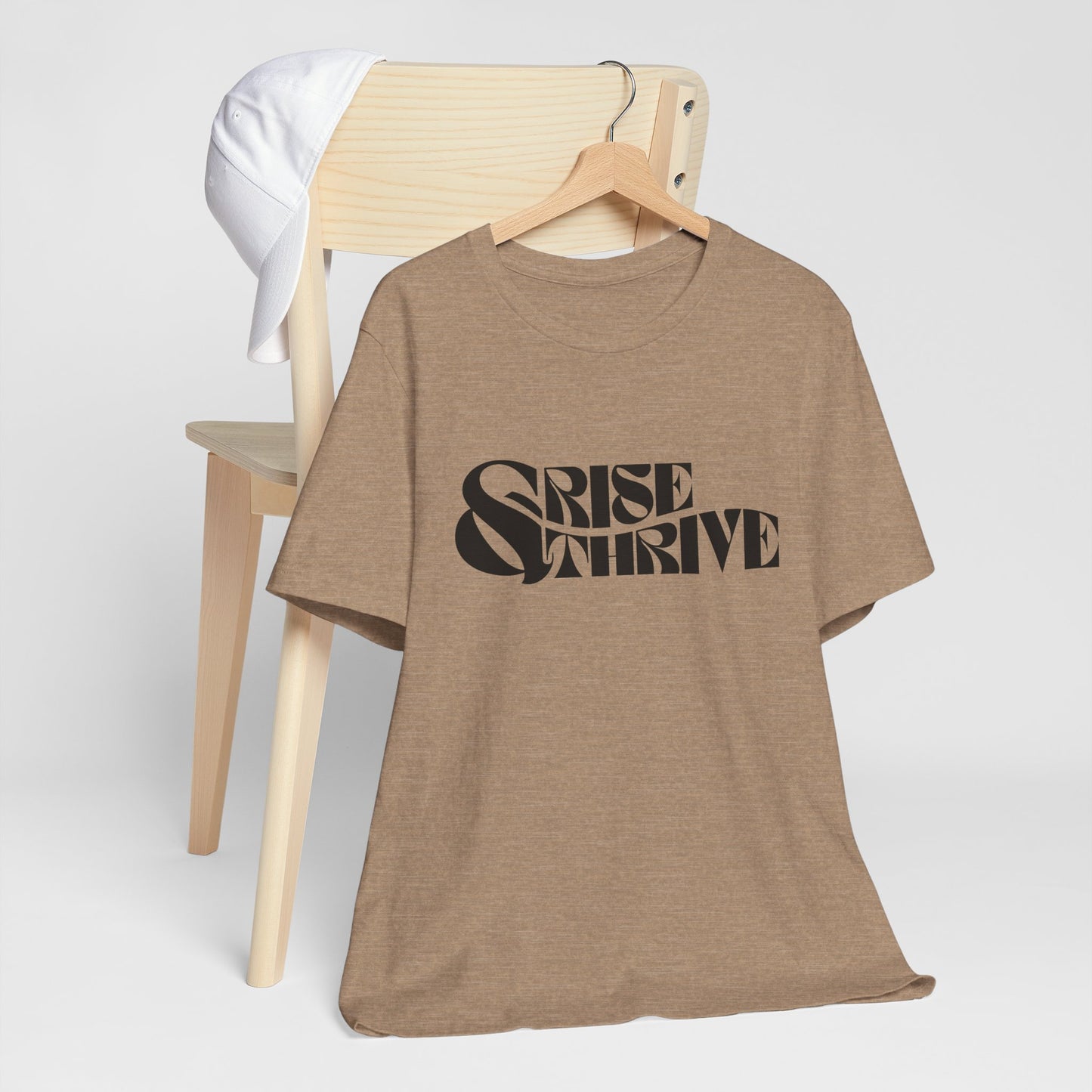 Rise & Thrive Jersey Short Sleeve Tee