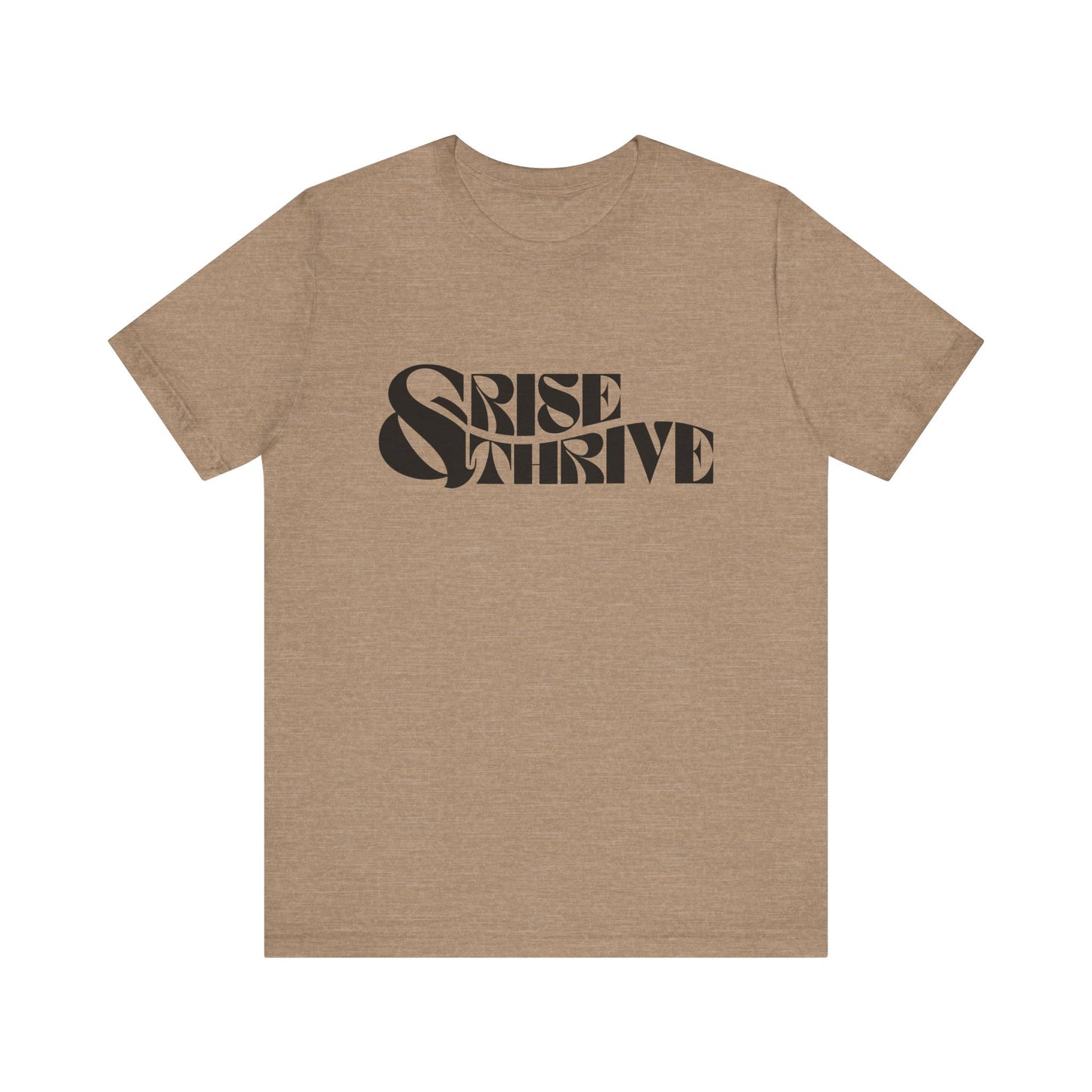 Rise & Thrive Jersey Short Sleeve Tee