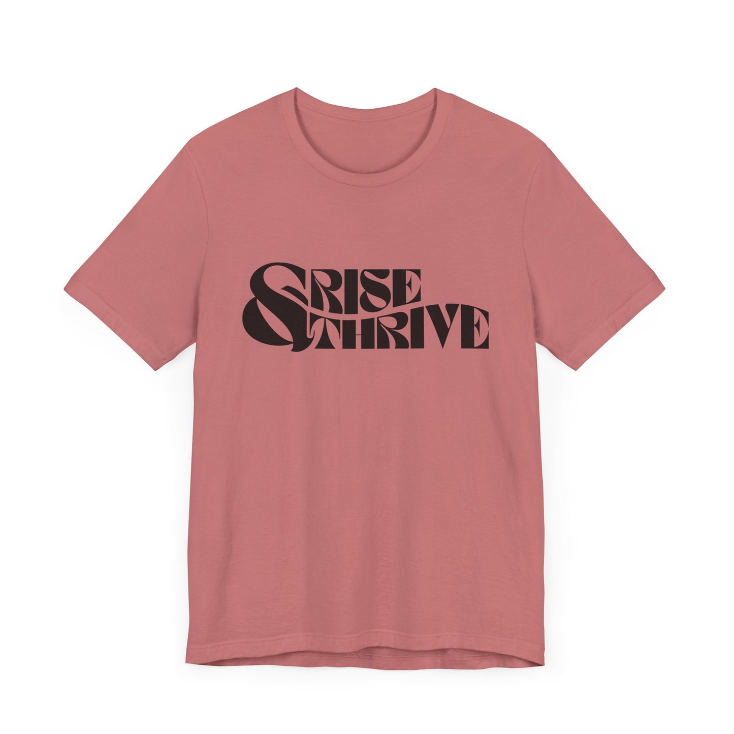Rise & Thrive Jersey Short Sleeve Tee