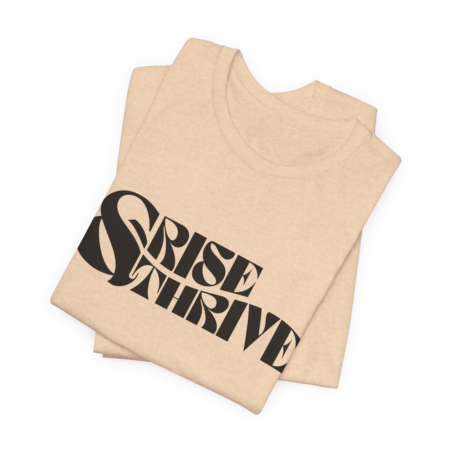 Rise & Thrive Jersey Short Sleeve Tee