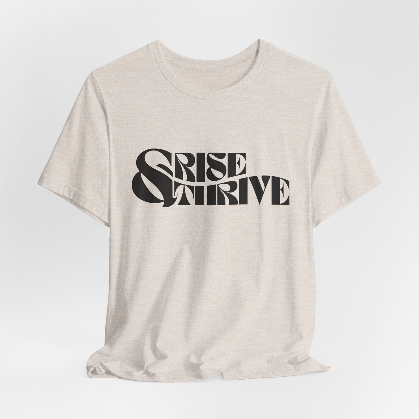 Rise & Thrive Jersey Short Sleeve Tee