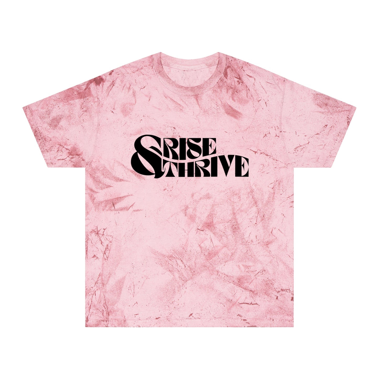 Rise & Thrive (Large Print) Color Blast Tee