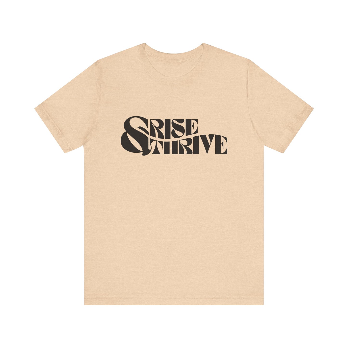 Rise & Thrive Jersey Short Sleeve Tee