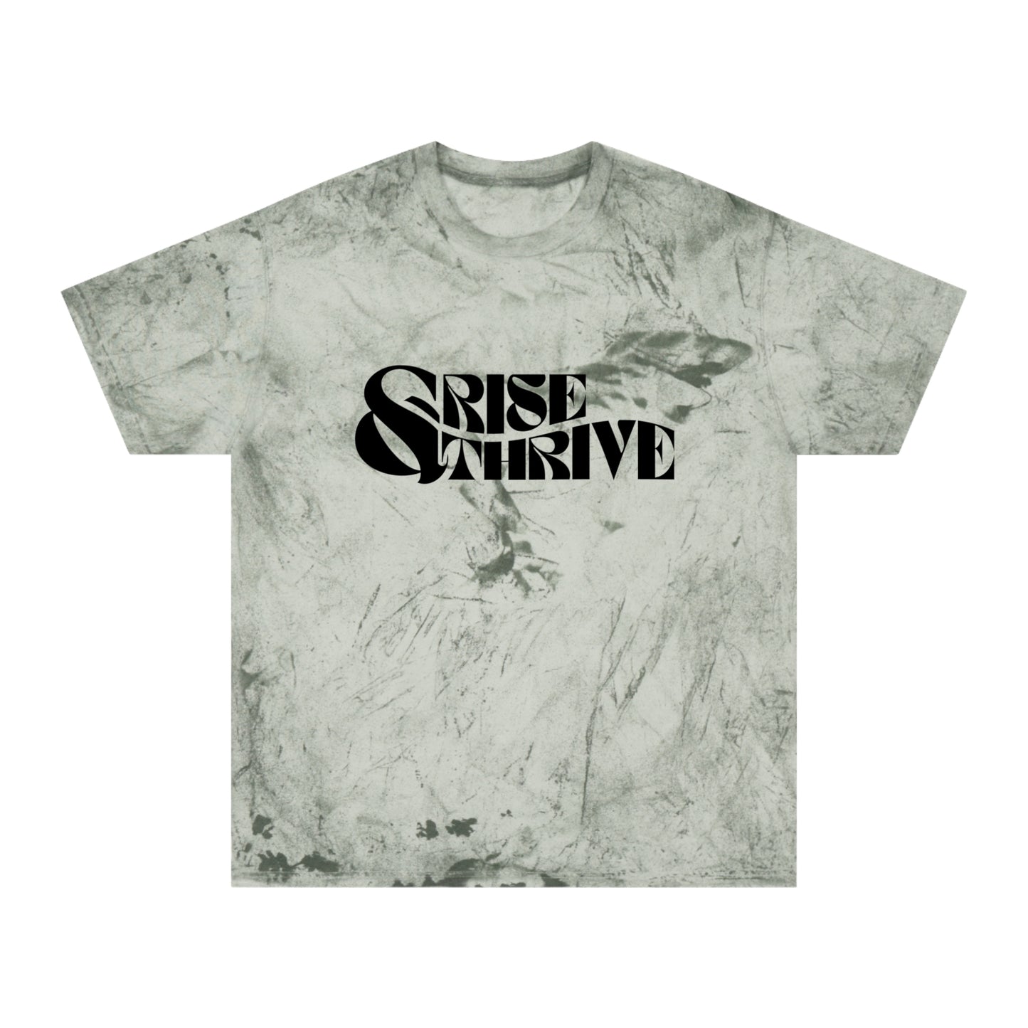 Rise & Thrive (Large Print) Color Blast Tee