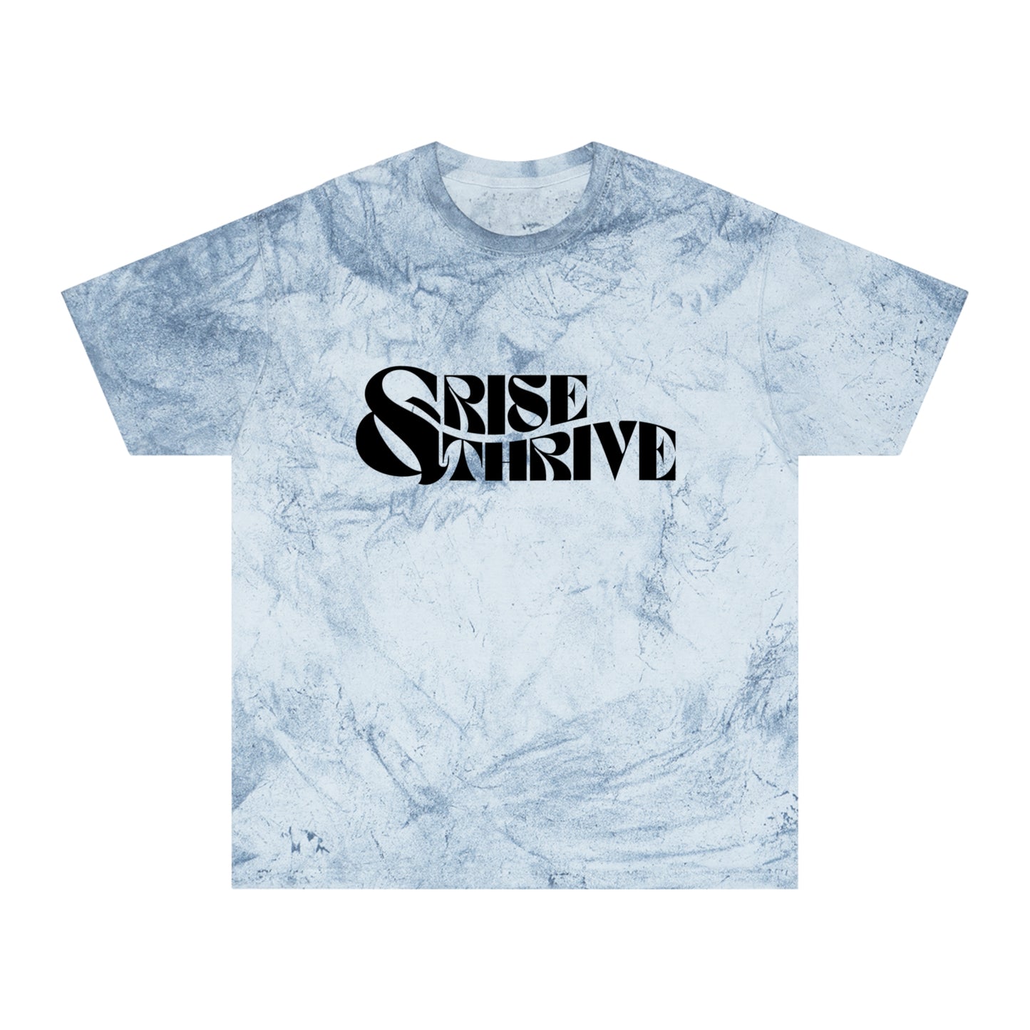 Rise & Thrive (Large Print) Color Blast Tee