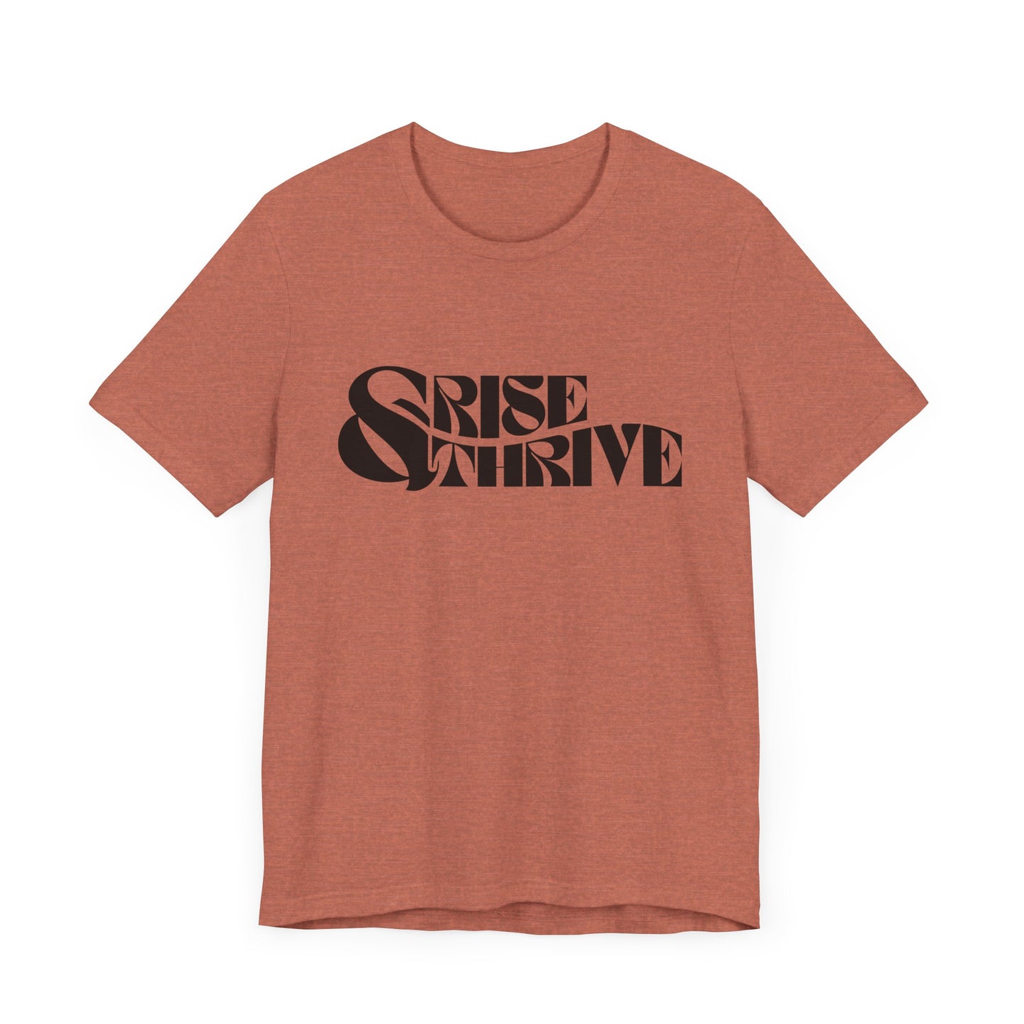 Rise & Thrive Jersey Short Sleeve Tee