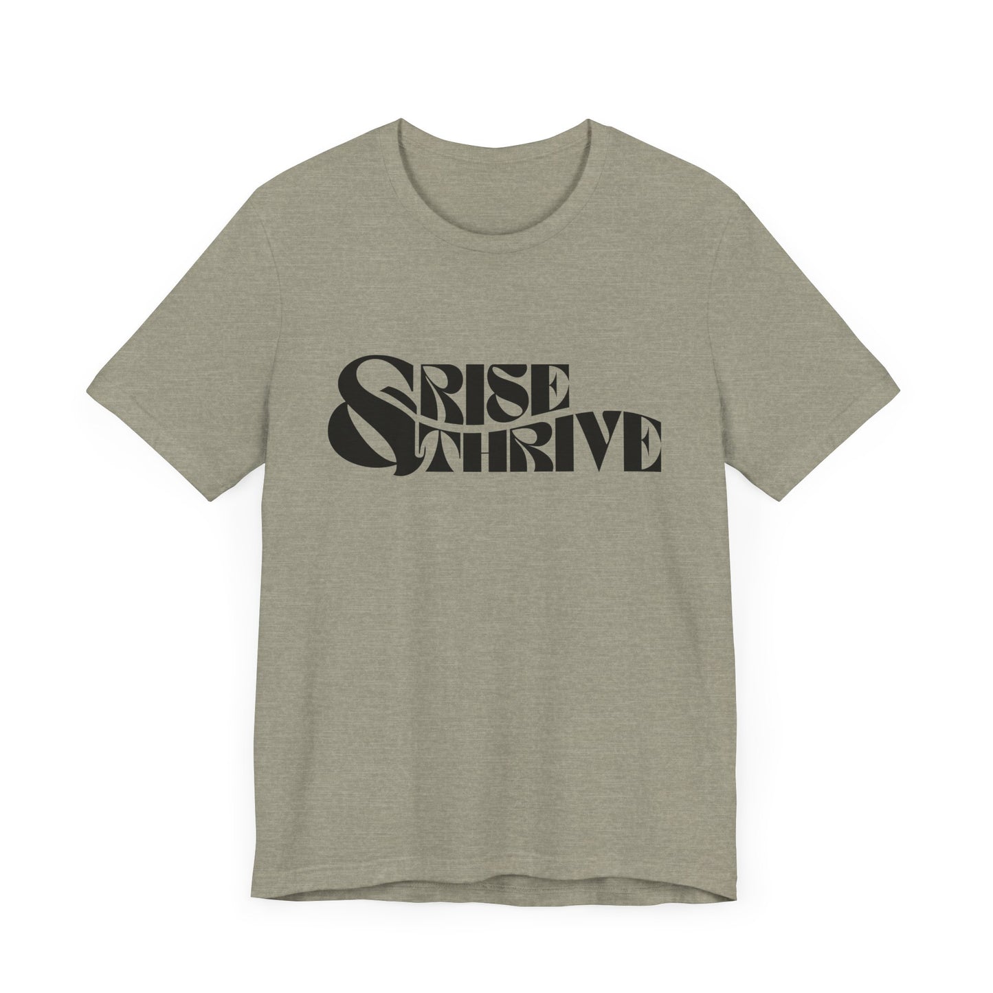 Rise & Thrive Jersey Short Sleeve Tee