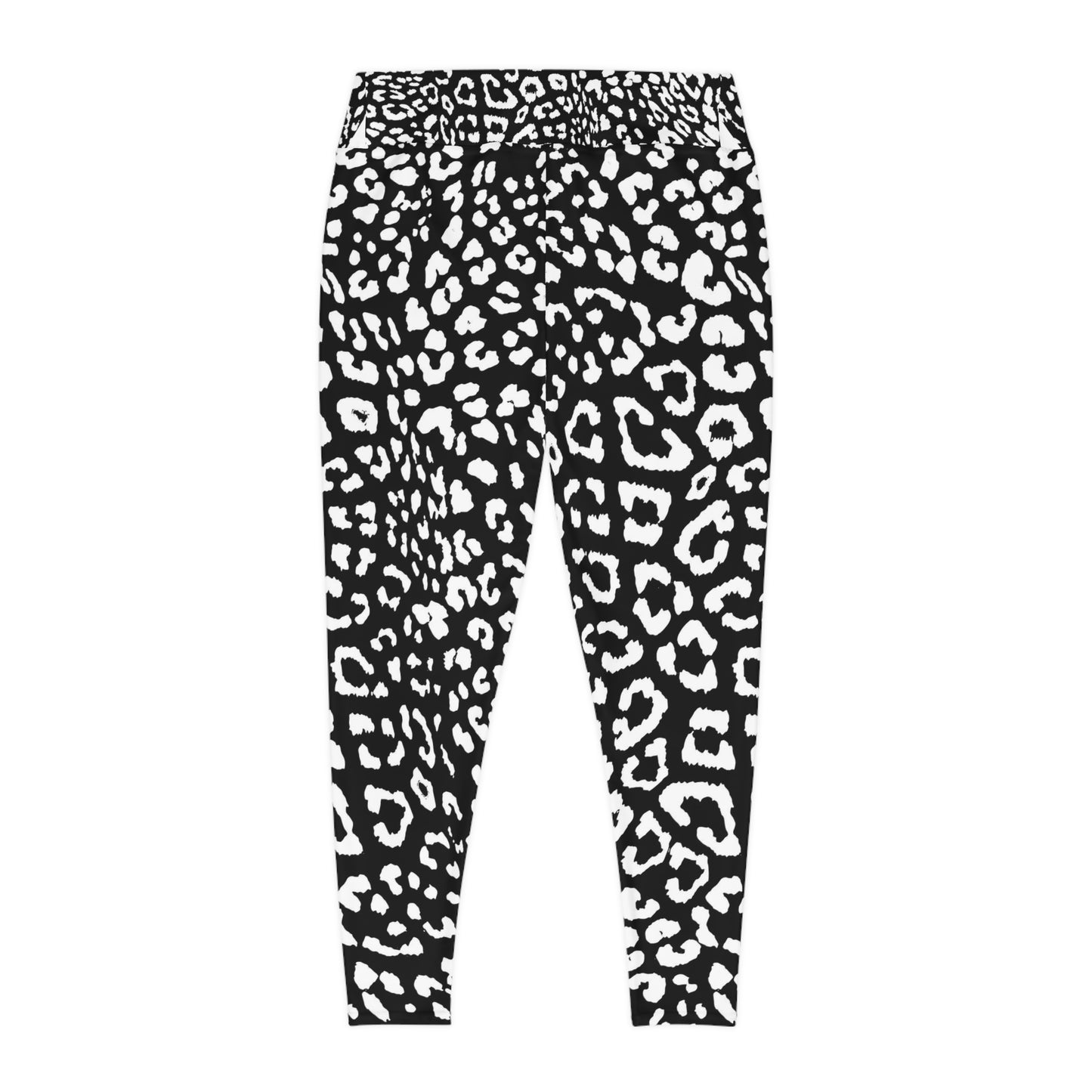 Plus Size Leopard Print Leggings – Comfortable & Stylish Activewear for Any Occasion
