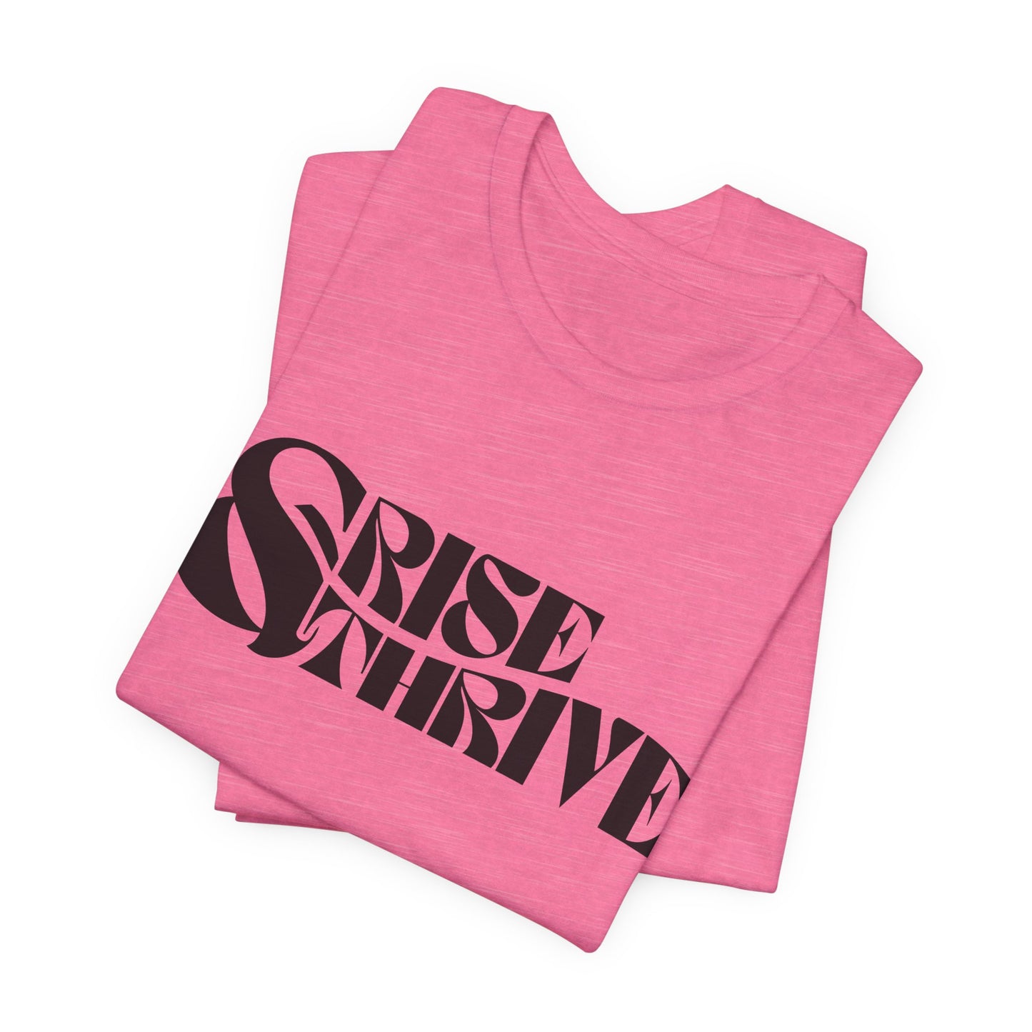 Rise & Thrive Jersey Short Sleeve Tee