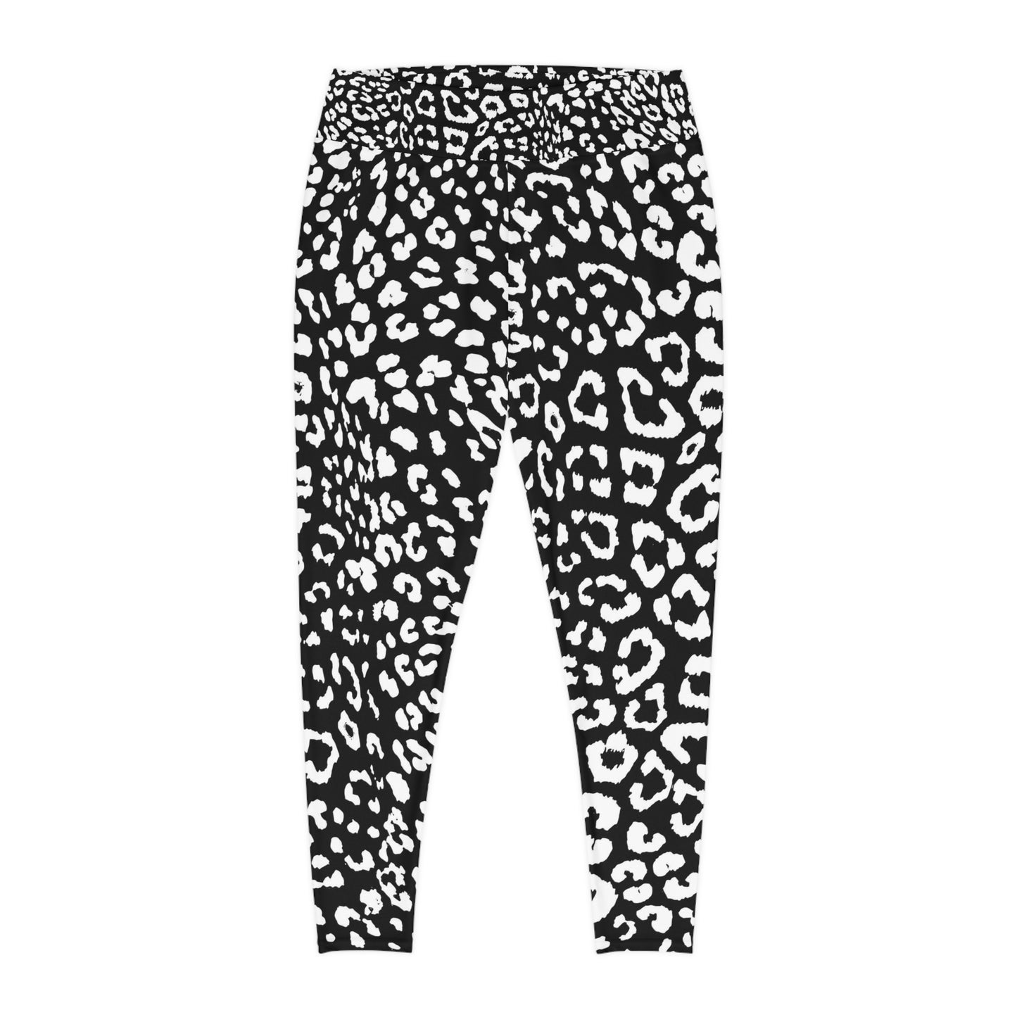 Plus Size Leopard Print Leggings – Comfortable & Stylish Activewear for Any Occasion
