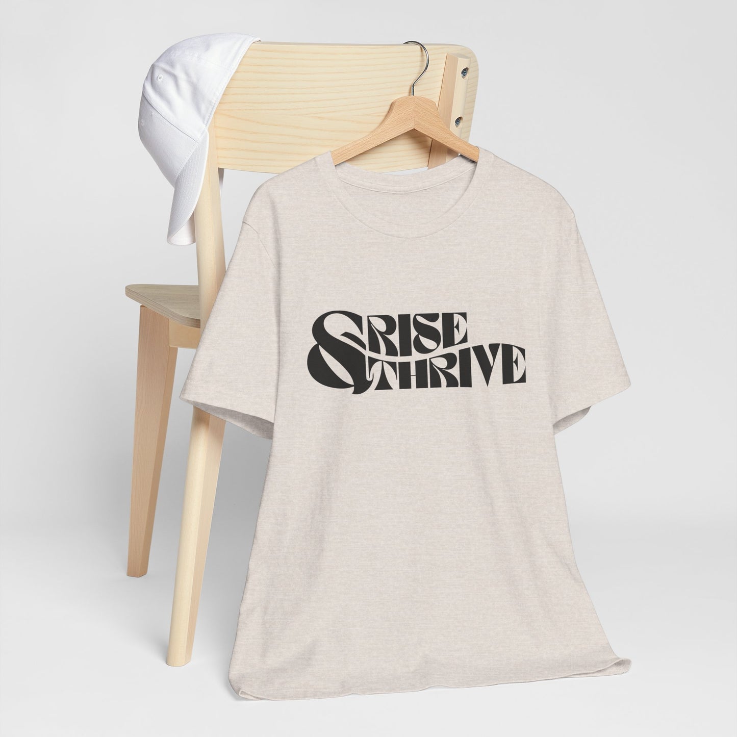 Rise & Thrive Jersey Short Sleeve Tee