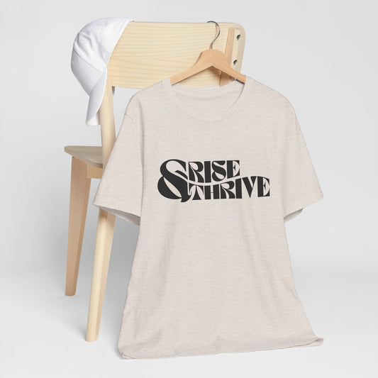 Rise & Thrive Jersey Short Sleeve Tee