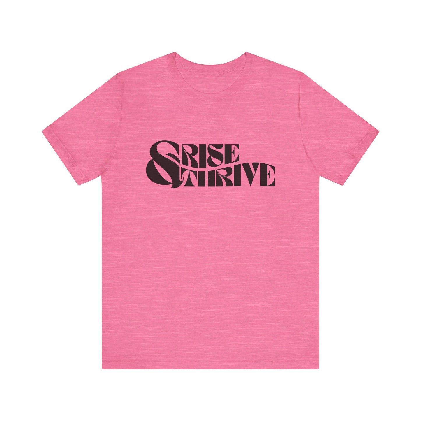 Rise & Thrive Jersey Short Sleeve Tee