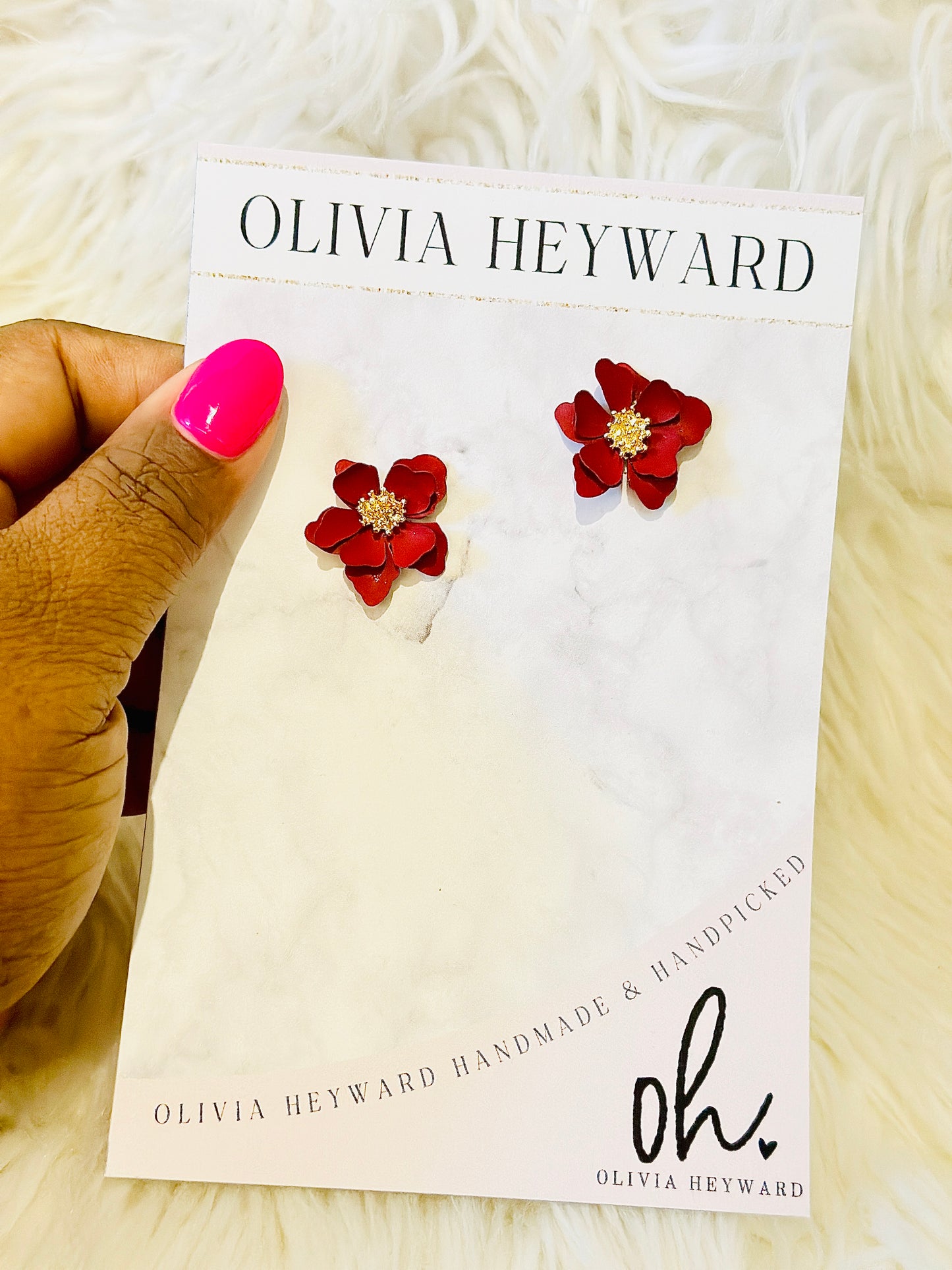 Cutie Tropical Metel Flowers | Hand Picked