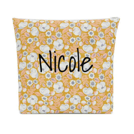 Custom Cotton Cosmetic Bag