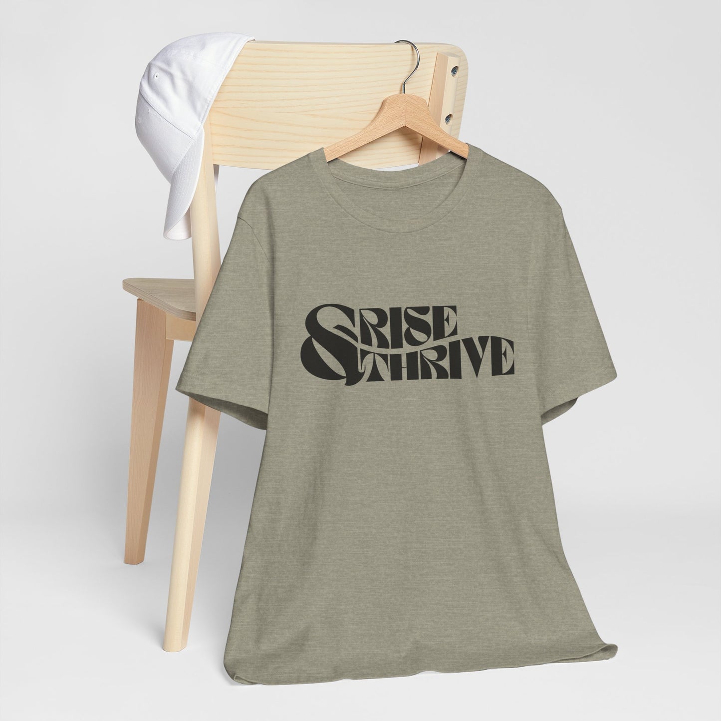 Rise & Thrive Jersey Short Sleeve Tee
