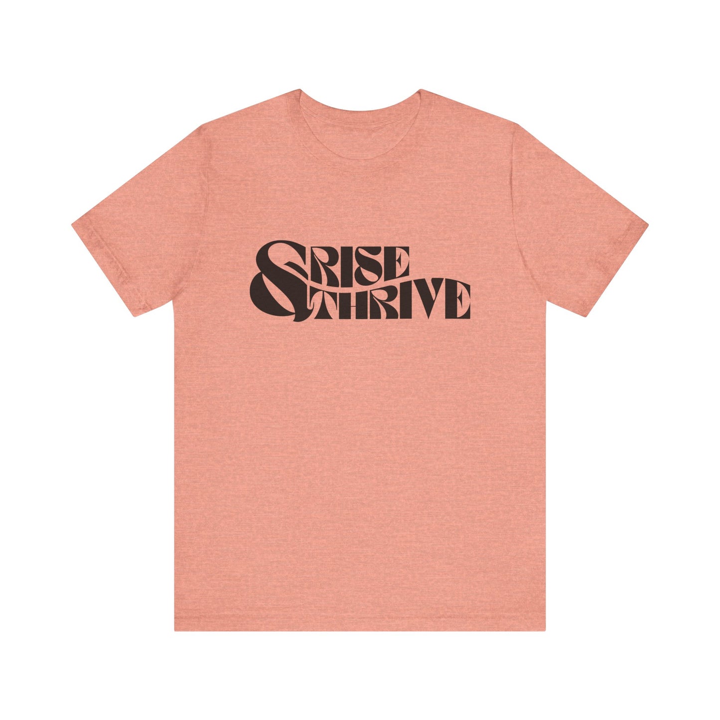 Rise & Thrive Jersey Short Sleeve Tee