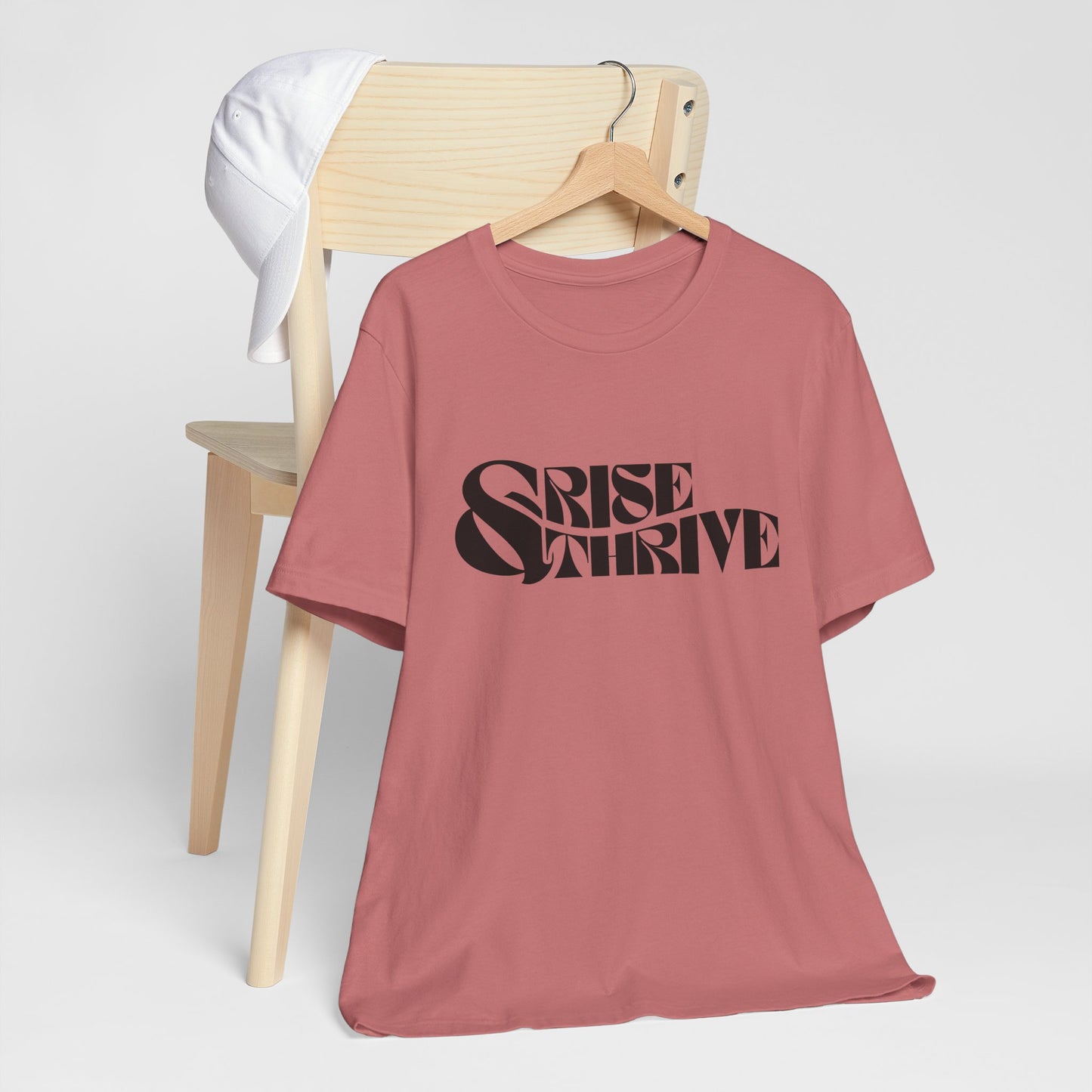 Rise & Thrive Jersey Short Sleeve Tee