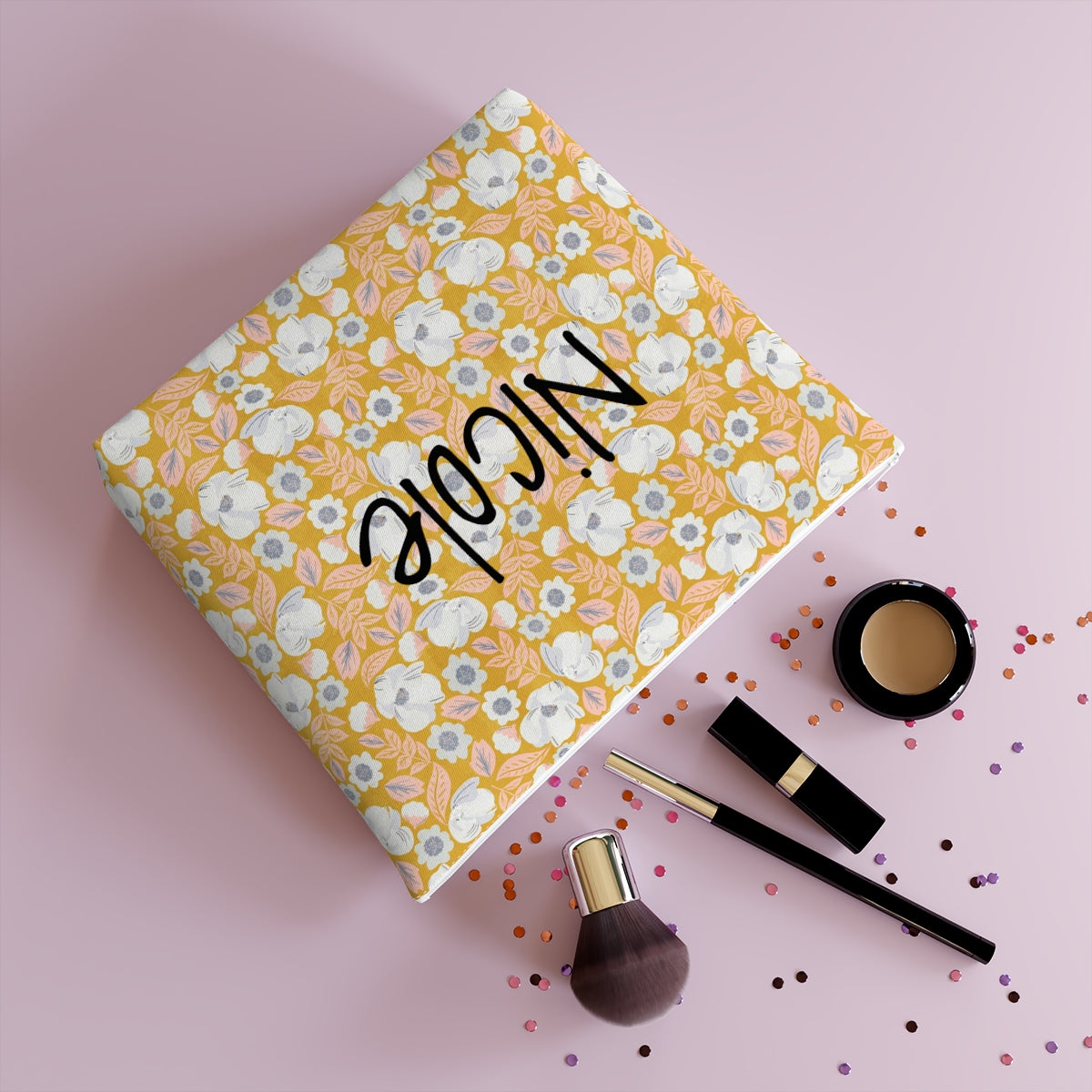 Custom Cotton Cosmetic Bag
