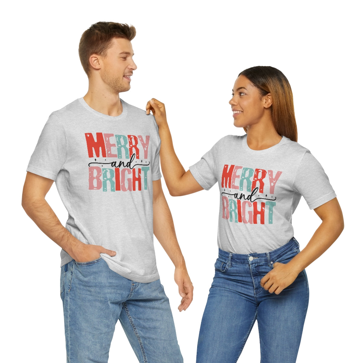 Retro Christmas Super Soft Short Sleeve Tee