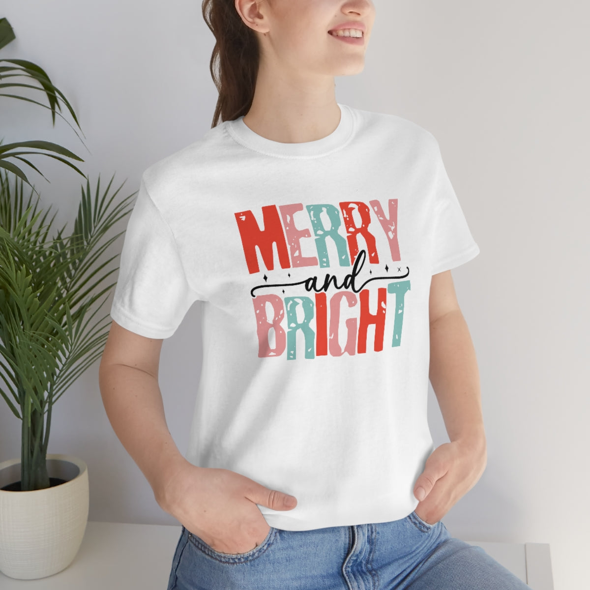 Retro Christmas Super Soft Short Sleeve Tee