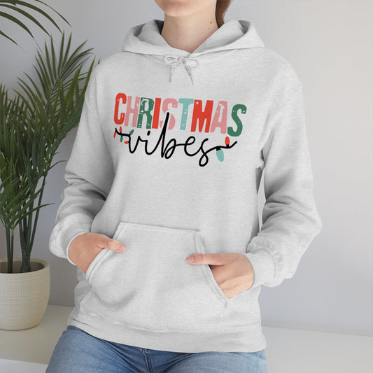 Retro Christmas | Christmas Vibes | Heavy Blend™ Hooded Sweatshirt