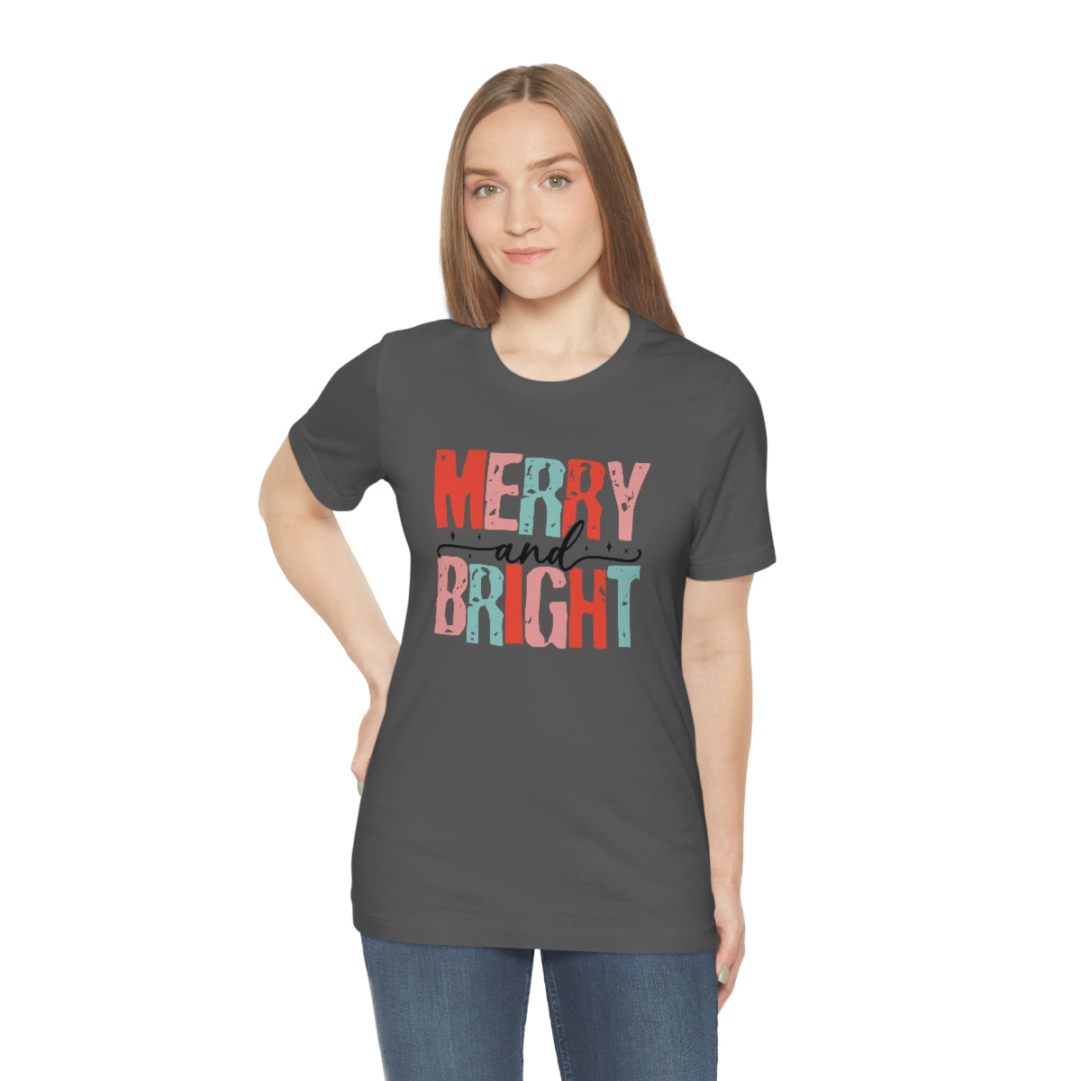Retro Christmas Super Soft Short Sleeve Tee