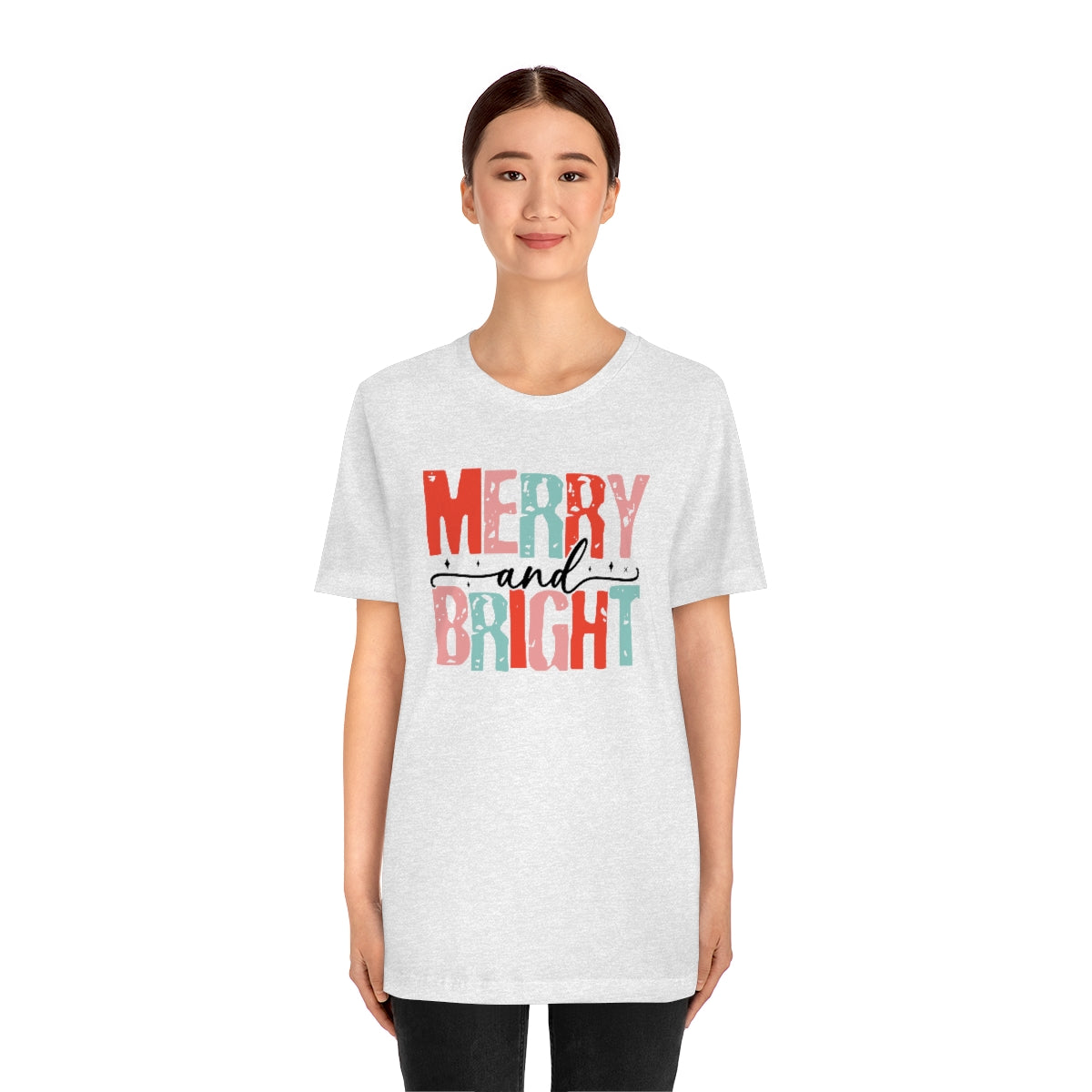 Retro Christmas Super Soft Short Sleeve Tee