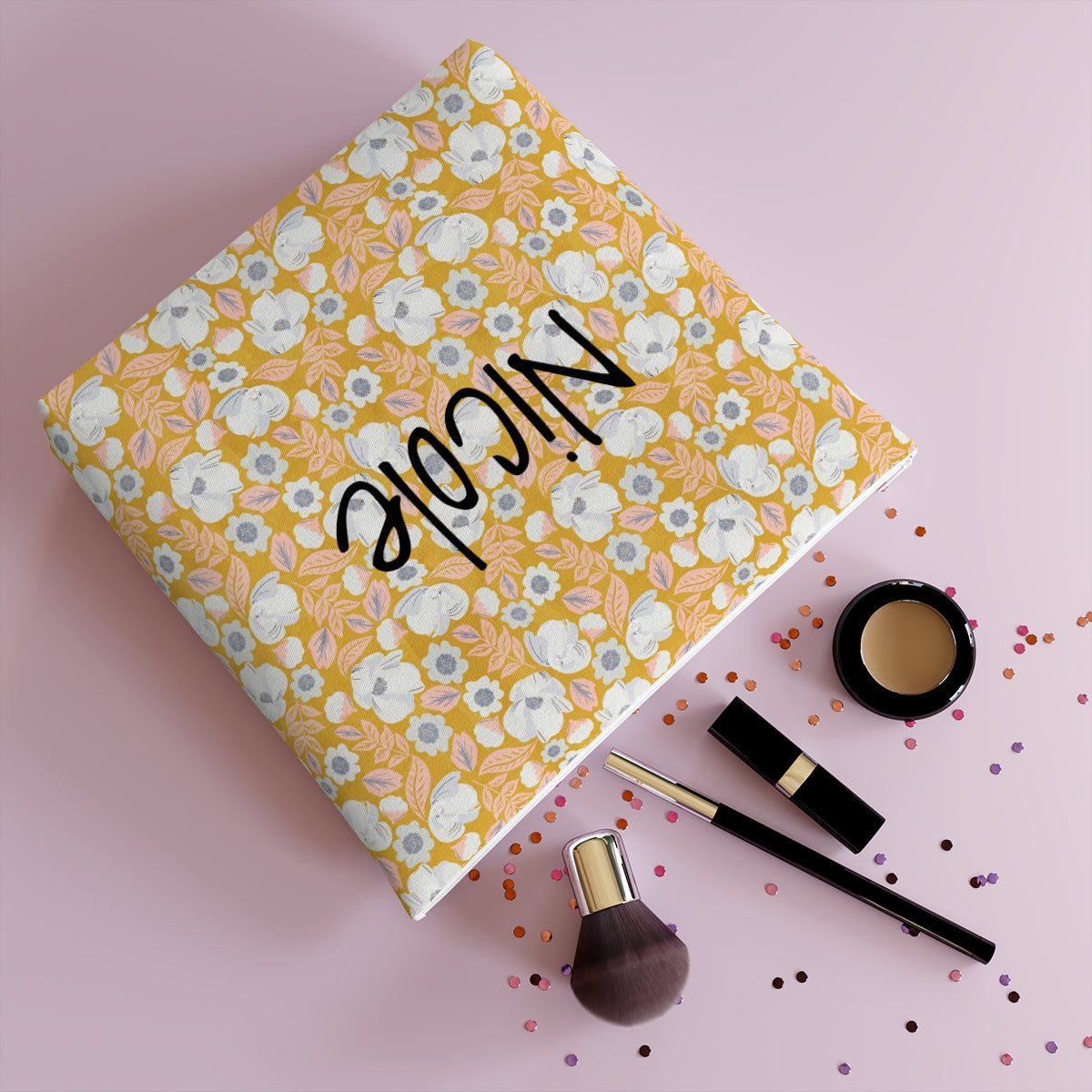 Custom Cotton Cosmetic Bag