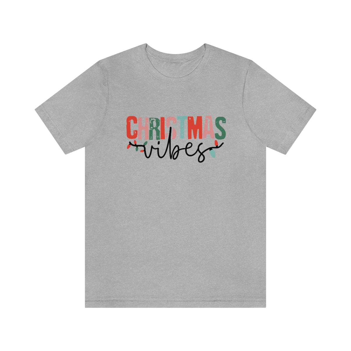 Retro Christmas | Christmas Vibes | Super Soft Short Sleeve Tee