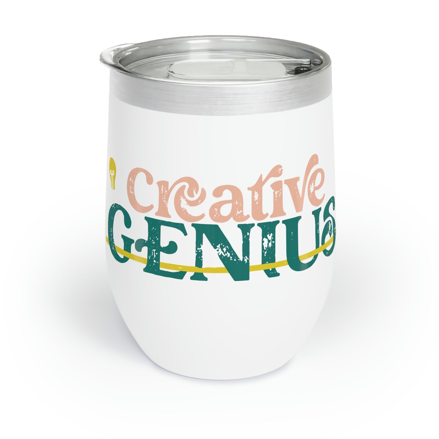 Creative Genius | Chill Wine, Coffee or Tea Tumbler