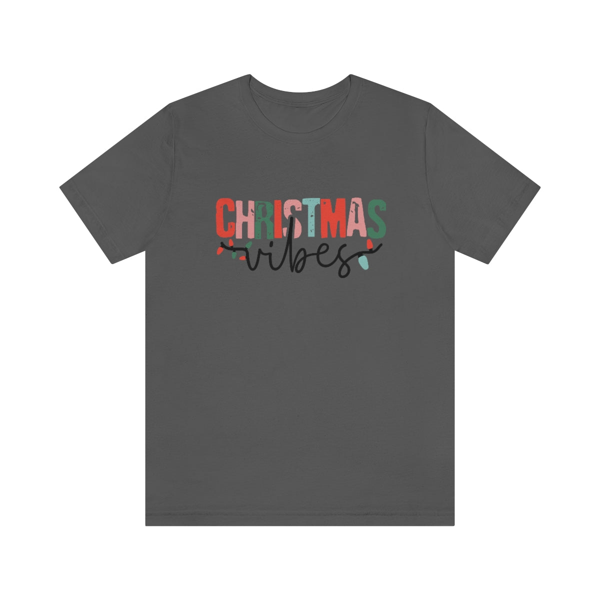 Retro Christmas | Christmas Vibes | Super Soft Short Sleeve Tee
