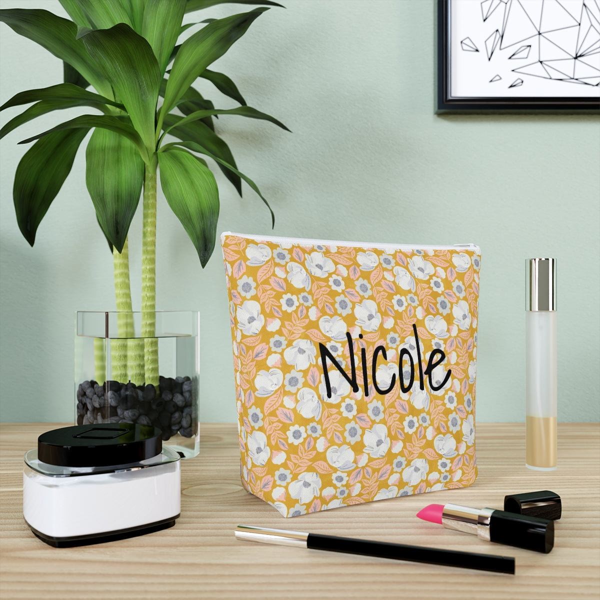 Custom Cotton Cosmetic Bag