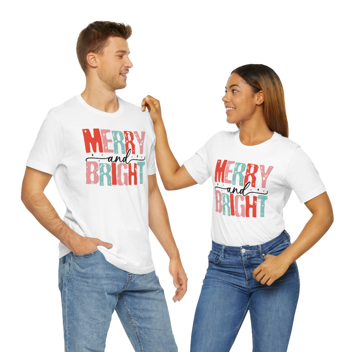 Retro Christmas Super Soft Short Sleeve Tee