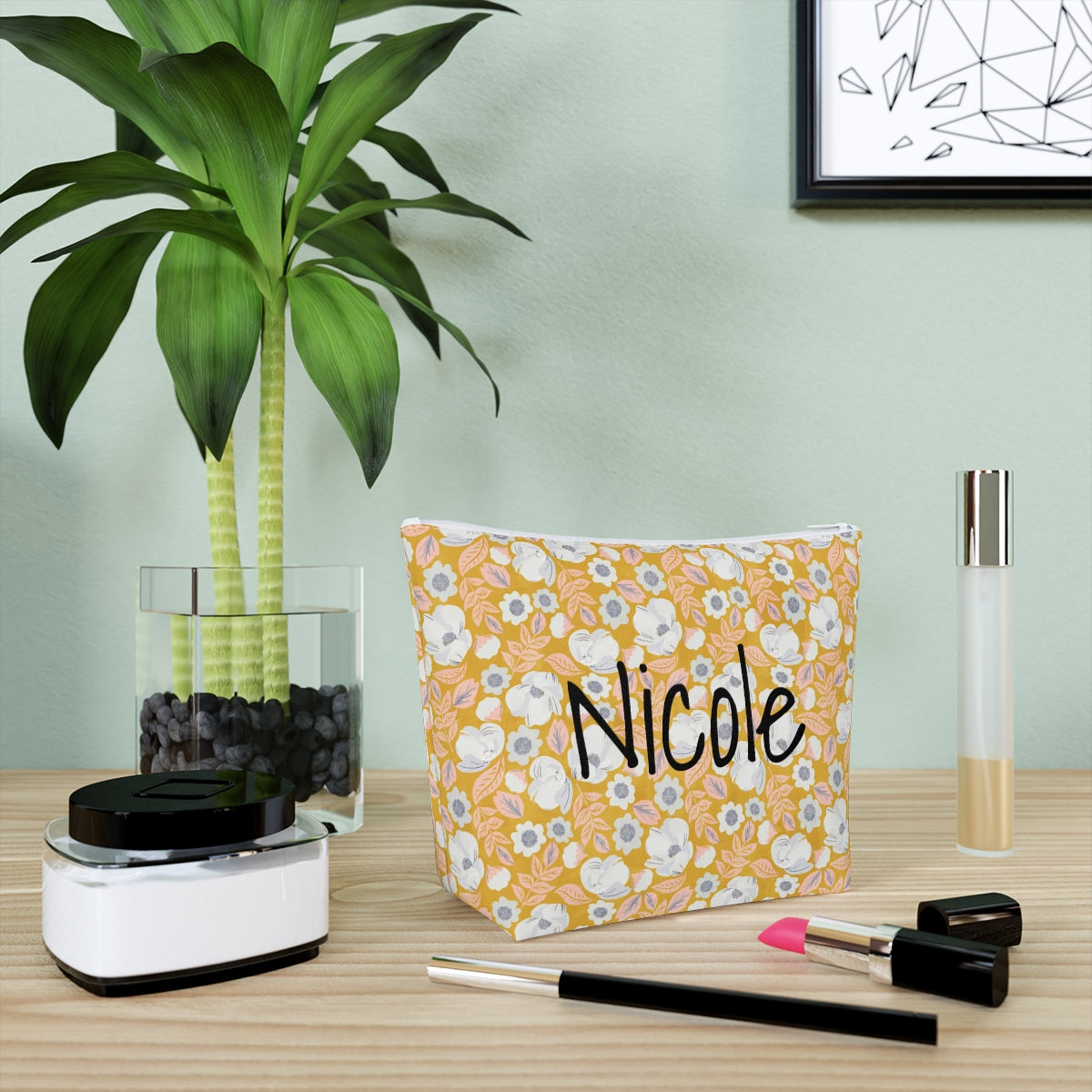 Custom Cotton Cosmetic Bag