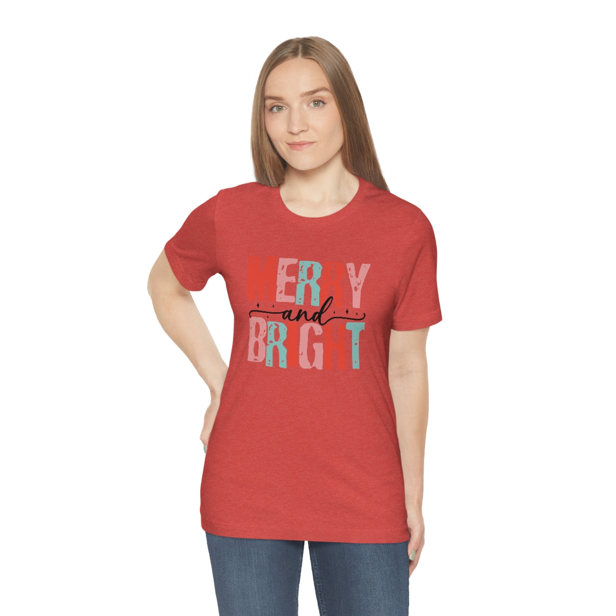 Retro Christmas Super Soft Short Sleeve Tee