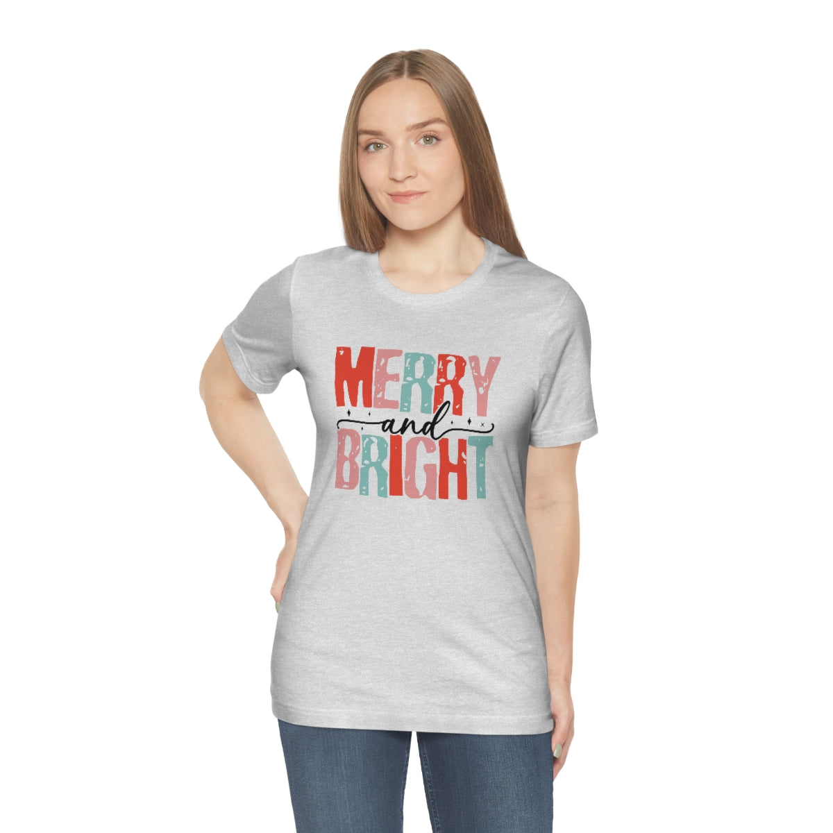 Retro Christmas Super Soft Short Sleeve Tee