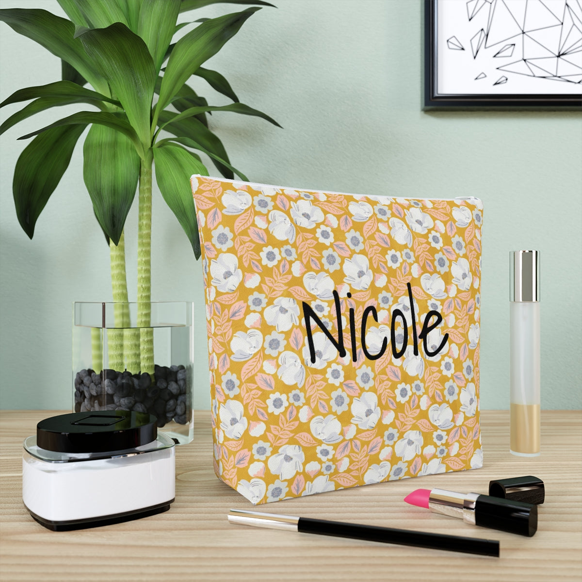 Custom Cotton Cosmetic Bag