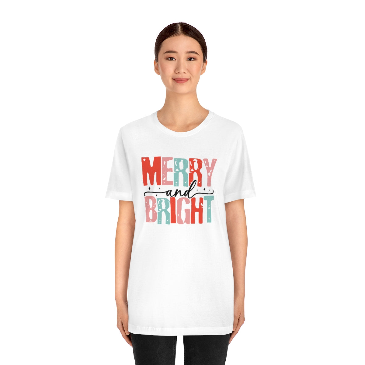 Retro Christmas Super Soft Short Sleeve Tee