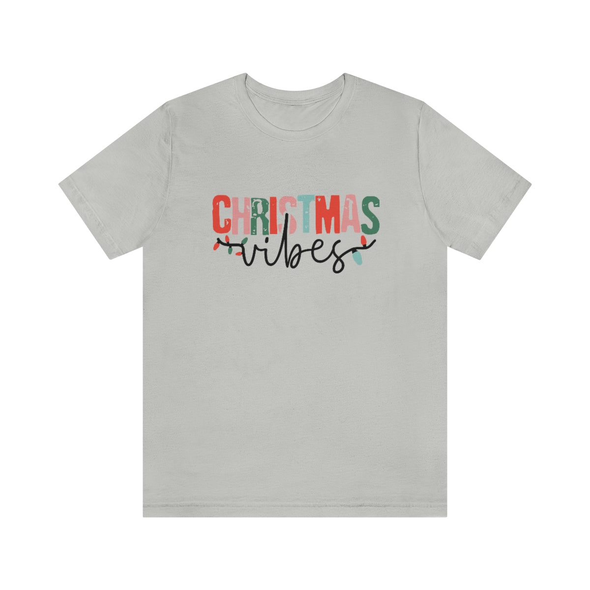 Retro Christmas | Christmas Vibes | Super Soft Short Sleeve Tee