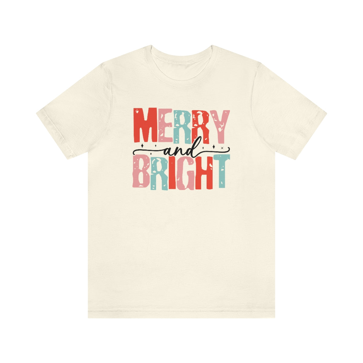 Retro Christmas Super Soft Short Sleeve Tee