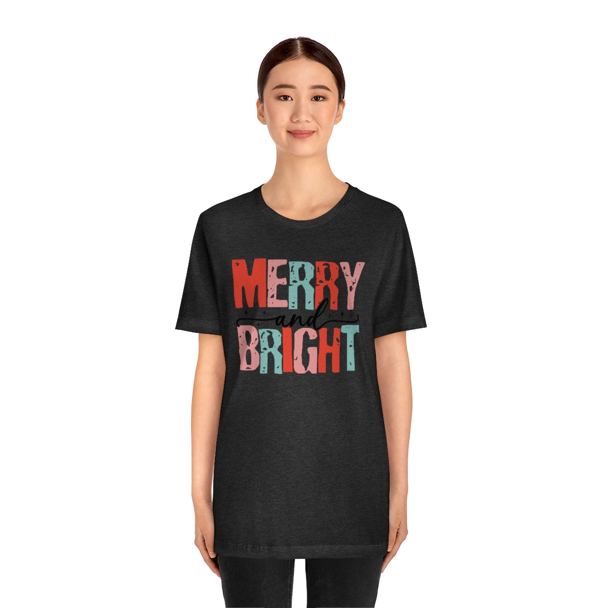 Retro Christmas Super Soft Short Sleeve Tee